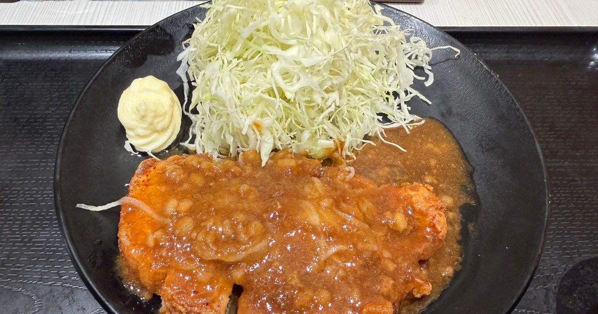 【松のや】「ポークフライドステーキ定食」に背脂生姜タレが登場！ 予想を超える “塩分ガツン” で新米が止まらない