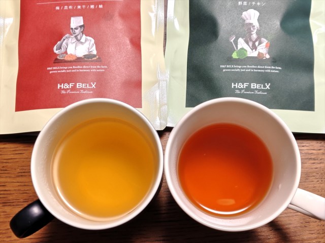 ルイボスティーなのに “出汁” の味!? ノンカフェイン専門店『H&F BELX』で見つけた不思議なお茶を飲んでみた ルイボスティーなのに “出汁” の味!? ノンカフェイン専門店『H&F BELX』で見つけた不思議なお茶を飲んでみた