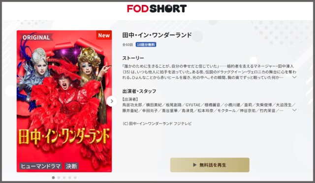 10月9日配信開始「FOD SHORT」の『田中・イン・ワンダーランド』で気づいた縦型ショートドラマの面白さ 10月9日配信開始「FOD SHORT」の『田中・イン・ワンダーランド』で気づいた縦型ショートドラマの面白さ